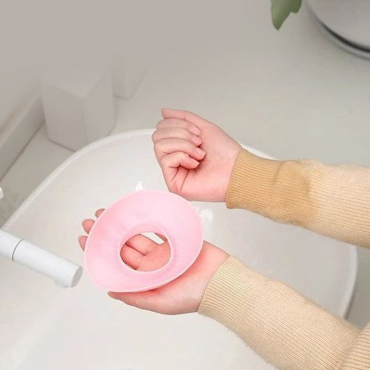 Silicone Wrist Bands For Washing Face (2 Pc Mix Color)