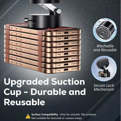 Vacuum Magnetic Suction Phone Holder